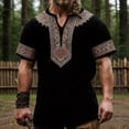 thumbnail image 2 of CONZONE Men's Tshirts Short Sleeve T-Shirts for Men Casual Viking Mythology Graphic Crew Neck Lightweight Tees Cozy Summer Tops, 2 of 4