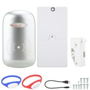 Safety TM Card Ibutton Cabinet Sauna Locker Room Lock Security(Silver Silicone Induction loc