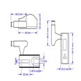 thumbnail image 3 of 10pcs Cabinet Closet Hinge Led Sensor Light For Wardrobe Cupboard Kitchen Door Closet, 3 of 8