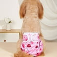 thumbnail image 3 of Dog Diapers Female Medium Reusable Doggie Period Diapers, 3 of 7