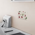 thumbnail image 5 of Yayeee Toggle Light Switch Wall Plate 2-Gang 4.56"x4.48" Decorative Outlet Cover, Beige Cherry, 5 of 7