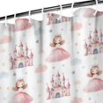 thumbnail image 3 of Princess Castle Pattern Shower Curtain 72"x72" ,Bathroom Decorative Shower Curtains Set with 12 Hooks,Modern Waterproof Washable Shower Curtain, 3 of 6