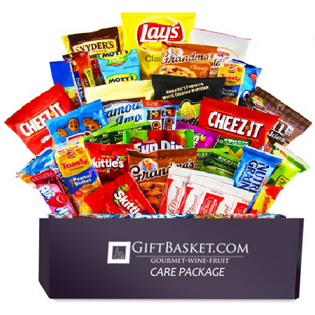 Christmas Cookies Gift Boxes Ultimate Snacks Variety Box - Chips, Cookies, Candy Assortment Bundle Gift Pack - College Care Package (50 Count) ()