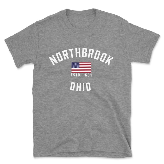 Northbrook Ohio Patriot Men's Cotton T-Shirt