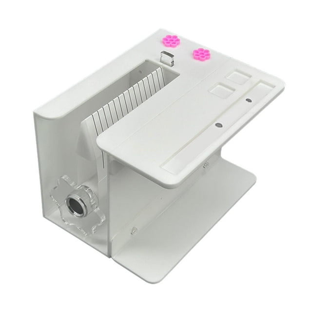 relayinert Eyelash Flowering Machine Acrylic Portable Lash Extension Fan Making Machine pink white