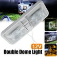 thumbnail image 3 of Lampe de Plafond LED RV, Lampes de Toit RV Réglables, Éclairage Intérieur 800LM 96LEDs avec Interrupteur 12V DC avec Interrupteur pour Véhicule Récréatif, Bateau, Caravane, 3 of 5