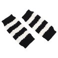 thumbnail image 1 of LOLIPPYY 1 Pair Fingerless Knitted Gloves Protective Cover White for Golfing, 1 of 8