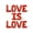 Red, variant on Letter Balloons - LOVE IS LOVE 16" Inch Alphabet Letters Foil Mylar Balloon Pride Day Party Banner (Silver)
