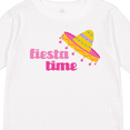 thumbnail image 4 of Inktastic Fiesta Pink Sombrero Girls Long Sleeve Toddler T-Shirt, 4 of 5