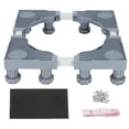 thumbnail image 1 of Uxcell Mini Fridge Stand, Dishwasher Multi-Functional Base Tray, 3.9"-4.7" Height, 1 of 6