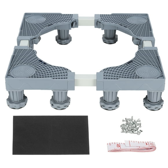 Uxcell Mini Fridge Stand, Dishwasher Multi-Functional Base Tray, 3.9"-4.7" Height
