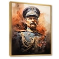 thumbnail image 2 of Designart "Ii Portrait Emperor Wilhelm painting" Emperor Floater Framed Canvas Wall Art, 2 of 7