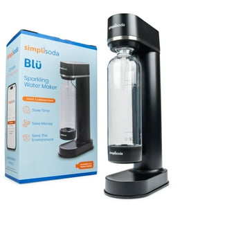 SodaStream One Touch Electric Sparkling Water Maker Kit, Black