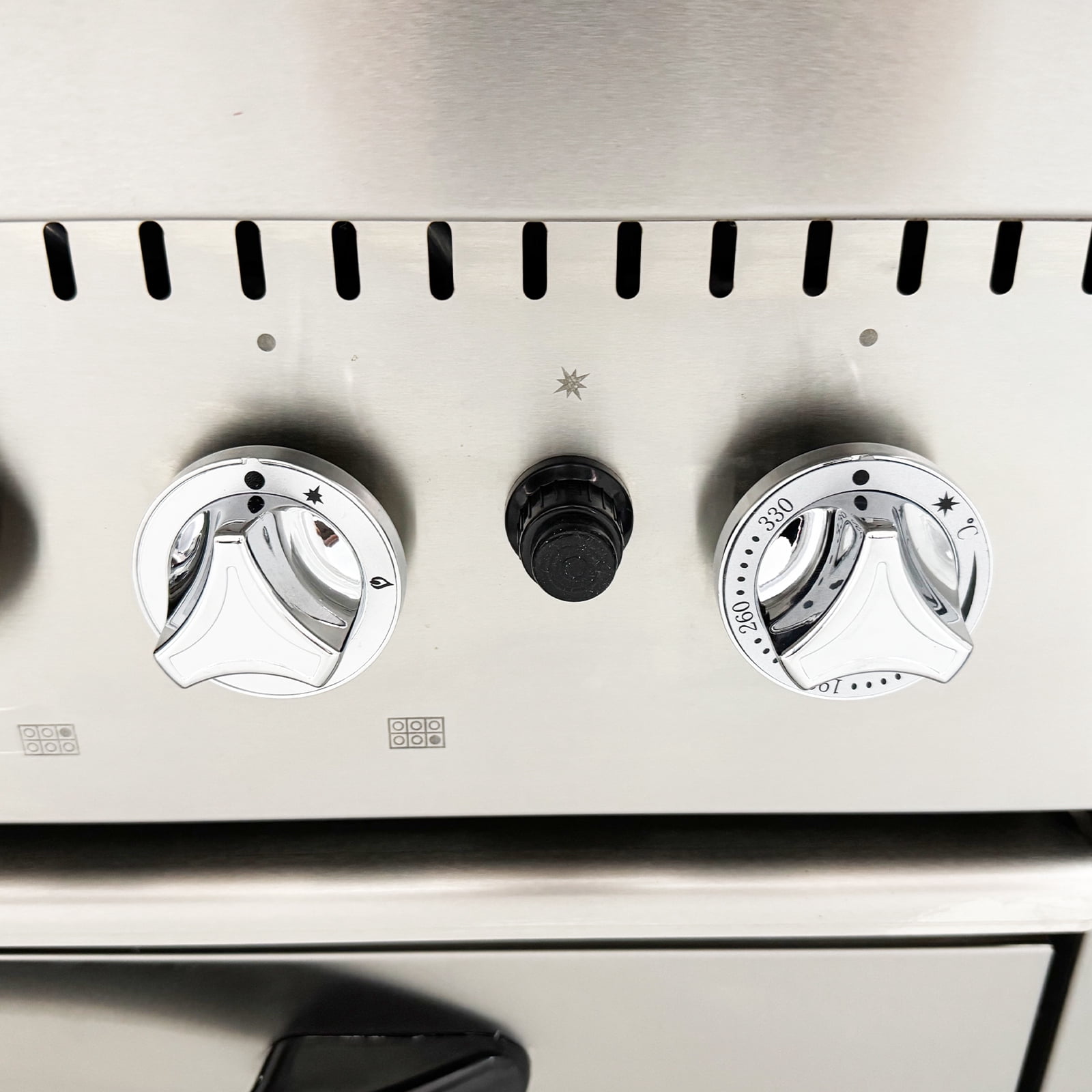 Natural Gas 6 Burners Stove with Oven Energy Saving Kitchen Cooker