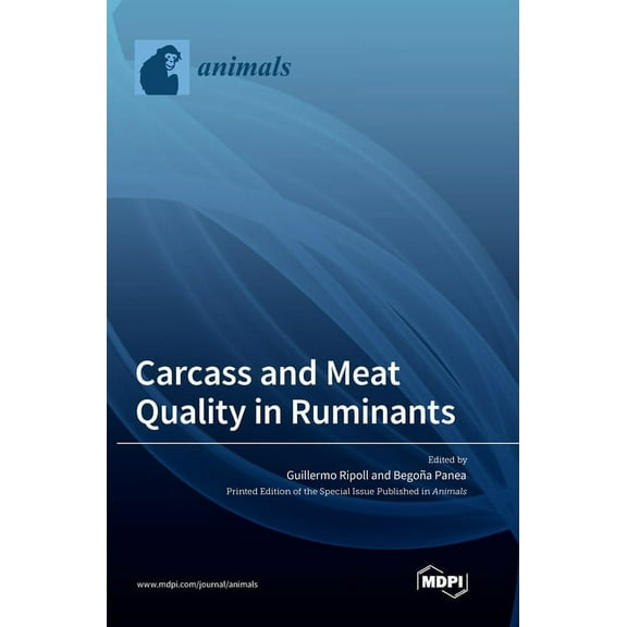 Carcass and Meat Quality in Ruminants, (Hardcover)