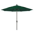 thumbnail image 1 of 11' Aluminium Marché Umbrella Collier Inclinaison DV Bronze/soleil/vert Forêt, 1 of 2