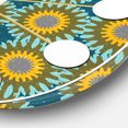 thumbnail image 3 of Designart'retro Motif Circulaire I Horloge Murale Moderne du Milieu du Siècle, 3 of 4