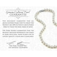 thumbnail image 5 of 14K Gold Japanese Akoya White Cultured Pearl Triple Strand Necklace - AAA Quality, 16-17-18" Length, 5 of 7