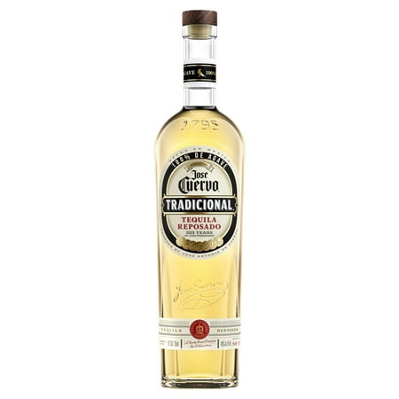 Jose Cuervo® Tradicional® Reposado Tequila, 40% ABV, 80 Proof, 1 Count, 750 ml Glass Bottle
