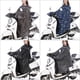 thumbnail image 5 of Parabrisas de motocicleta eléctrica invierno más terciopelo engrosamiento Universal ala grande, 5 of 8