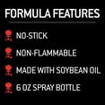 thumbnail image 4 of Weber Grill Non-Stick Cooking Spray, Non-Flammable, 6 oz Bottle, 4 of 12