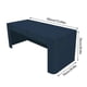 thumbnail image 3 of 26-27 Fitted Tablecloth Open Back Table Cover Solid Color Washable Tablecloth for Trade Show Meeting, 3 of 5