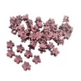 thumbnail image 1 of 50 piezas lindo bebé niñas horquillas pequeñas flores resina pinza de cabellero accesorios para el cabello Caqui, 1 of 5