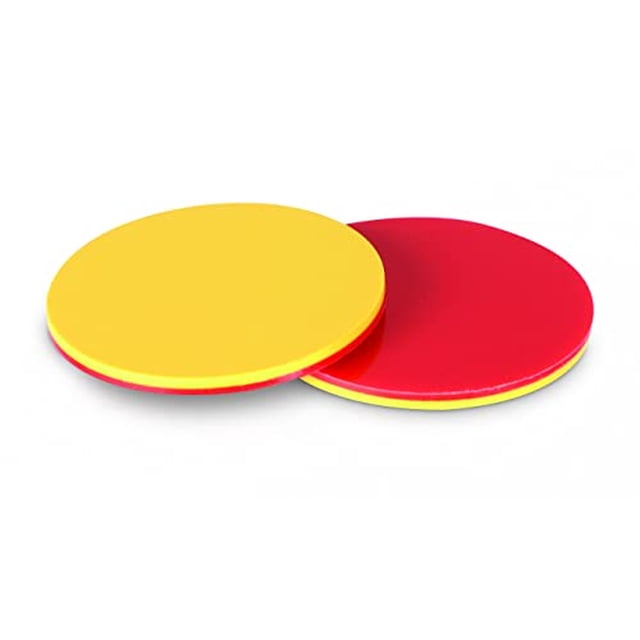 Recursos de aprendizaje Contadores de dos colores, rojo/amarillo, conteo educativo, clasif Learning Resources Learning Resources