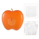 thumbnail image 2 of Inteprter Caja a prueba de polvo de aplicaciones amplias del contenedor de envolturas de plástico en forma de manzanas de cocina limpia y Almacenamiento y organización del hogar naranja, 2 of 6