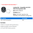 thumbnail image 2 of Locking Hub - Compatible with 2001 - 2002 Ford Expedition 4WD, 2 of 2