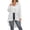 White, variant on Feancey Zip Up Hoodies for Women High Low Irregular Hem Long Sleeve Hooded Jacket Mid Length Casual Loose Sweatshirt Jackets with Pockets Fall Trendy Clothes Army Green L