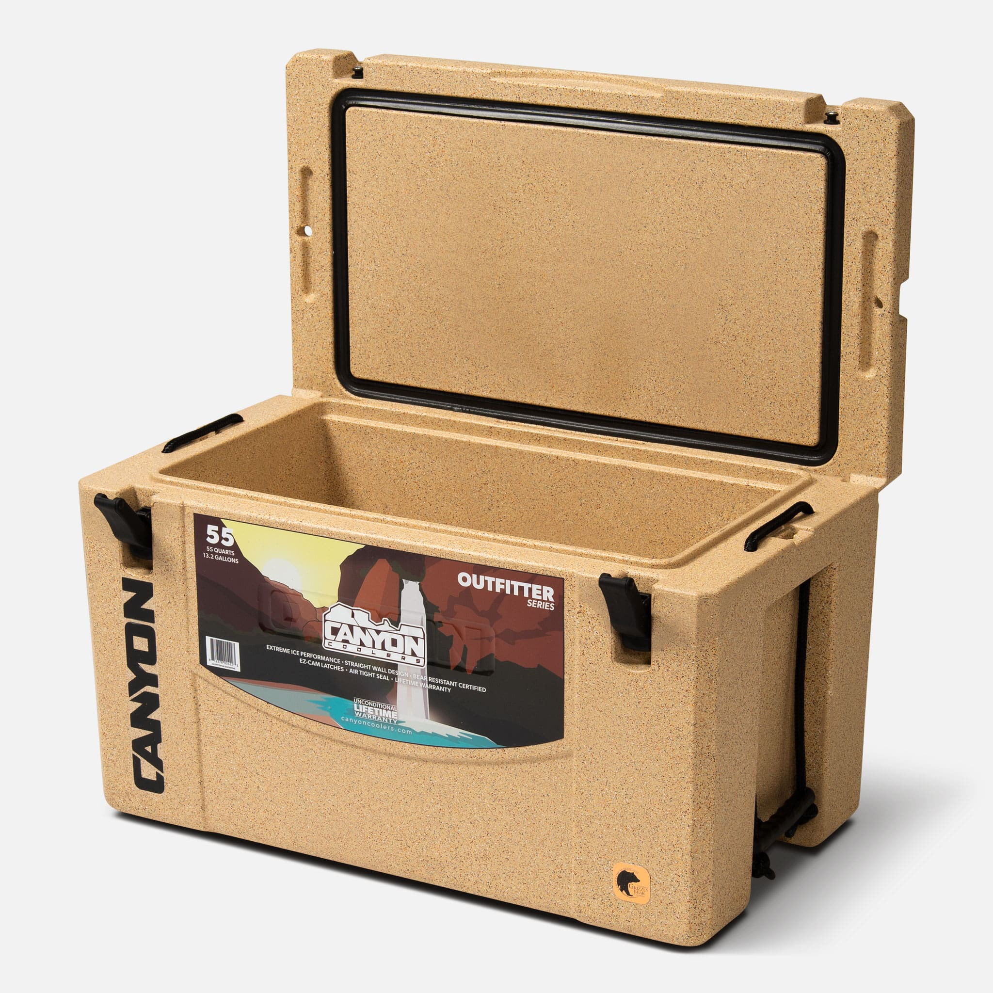 ☆送料無料 キャニオンクーラーズ アウトフィッター55QT TTER55 858 Outfitter 55 Quart Hard Cooler - Canyon Coolers