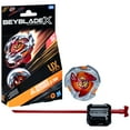 thumbnail image 3 of Beyblade X Hammer Incendio 3-70H UX Starter Pack Top and Launcher, 3 of 9