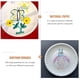 thumbnail image 5 of BRIGHTFUFU 50 unids Placas desechables de papel Niños Placas Placas Portátiles Graffiti Bandejas, 5 of 7