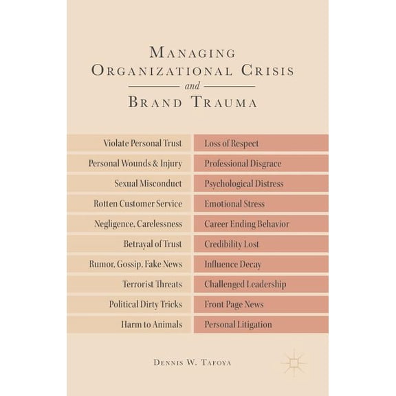 Managing Organizational Crisis and Brand Trauma, (Hardcover)