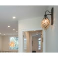 thumbnail image 2 of Maxim 22001CGOI Twirl 1-Light Wall Sconce, Oil Rubbed Bronze, 2 of 7