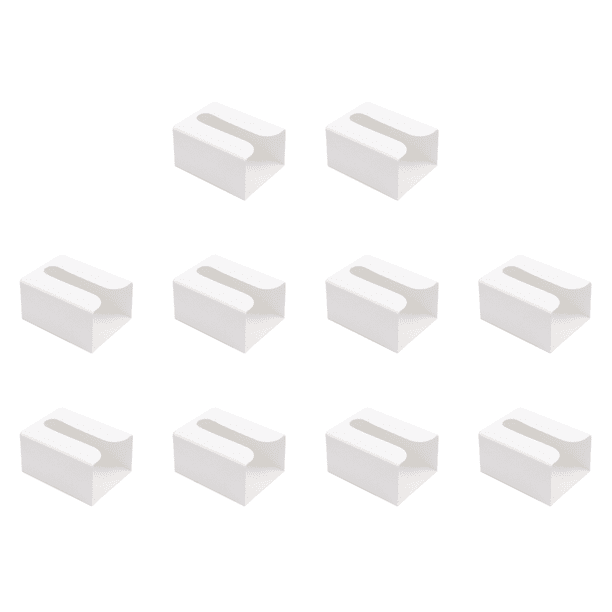 Caja Pañuelos Servilleteros Pared Toallas Papel Autoadhesiva () Blanco