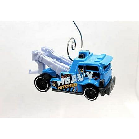Christmas Ornament for Tow Truck Heavy Hitcher Blue