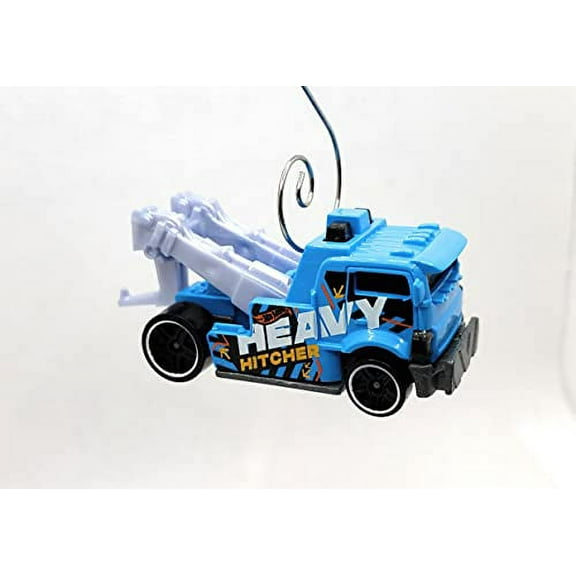 Christmas Ornament for Tow Truck Heavy Hitcher Blue