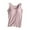Coffee, variant on Women's Wireless Built in Bra Padded Bustier Tank Top, Solid Color Seamless Shaping Camisole, Yoga Undershirt for Daily Lounge or Low Impact Workout Beige XXL