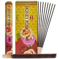 thumbnail image 3 of Honey Rose Incense Sticks And Incense Stick Holder Bundle Insence Insense Hem Incense Sticks, 3 of 5