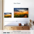 thumbnail image 4 of Elephant Stock Sunflower Field At Sunset The Secret Path Wall Art - Horizontal Canvas Wall Art - Living Room Wall Decor - Nature Canvas - Gray And Brown Decor By Melanie Viola - 12" x 8", 4 of 8