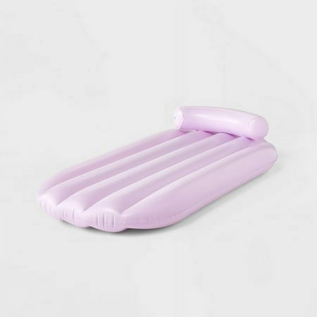 Pool Float with Pillow Purple - Sun Squad™