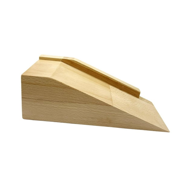 Rampa de madera resistente para monopatín de dedo, obstáculos de calidad profesional para diapasón Estilo A