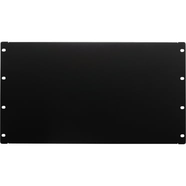 Navepoint 6U Blank Rack Mount Panel Spacer  For 19-Inch Server Network Rack Enclosure Or Cabinet Black