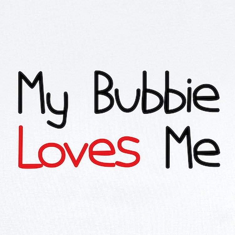 CafePress - My Bubbie Loves Me Baby Onesie - Baby Light Bodysuit, Size Newborn - 24 Months