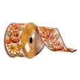 thumbnail image 1 of Vickerman Q215067 2.5 in. x 10 Yards Cream Pumpkin Ribbon, 1 of 1