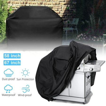 67" Waterproof Heavy Duty Barbecue BBQ Gas Grill Cover for Weber Char-Broil Nexgrill Brinkmann