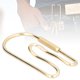 thumbnail image 5 of Llavero De Latón En Forma De U, Hebilla Colgante Abierta De Tornillo Retro Llavero De Bloqueo De Tornillo En Forma De U Para Almacenar Varias Llaves ANGGREK Otros, 5 of 8