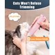 thumbnail image 5 of Cortaúñas para mascotas Cat Clippers oneisall, para cabello enmarañado, color rosa, 5 of 8